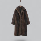 R&B | Damen Lange Winterjacke Aus Faux Fur