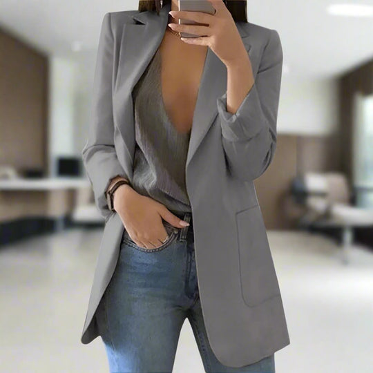 R&B | Blazer - Tailored Fit - Einreiher - Klassischer Reverskragen
