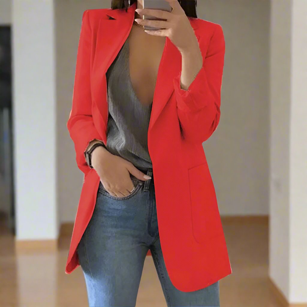 R&B | Blazer - Tailored Fit - Einreiher - Klassischer Reverskragen