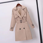 R&B | Eleganter Schicker Trenchcoat Traf Riem