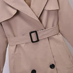 R&B | Eleganter Schicker Trenchcoat Traf Riem
