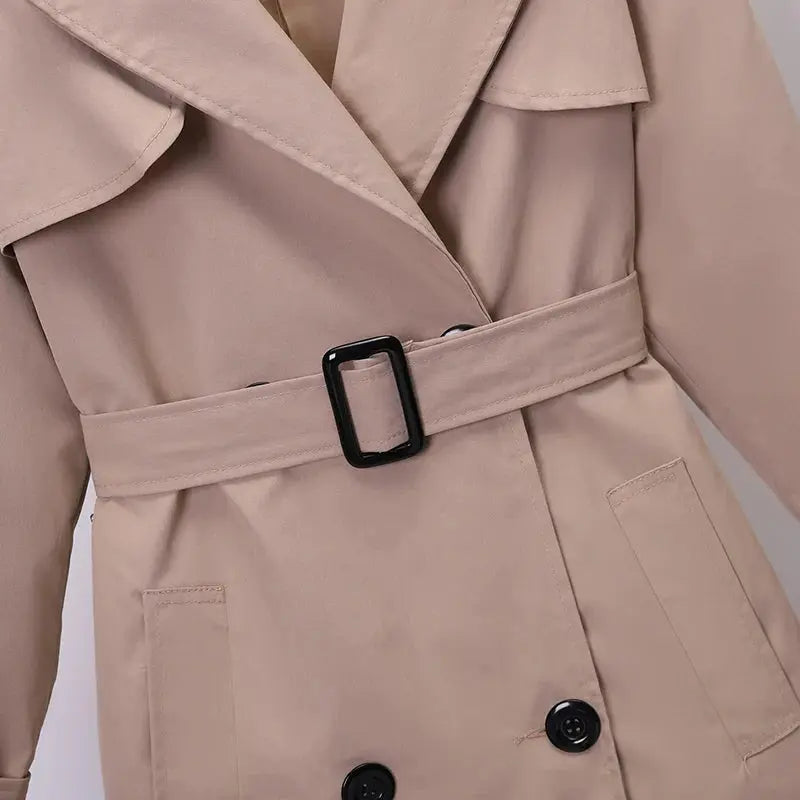 R&B | Eleganter Schicker Trenchcoat Traf Riem