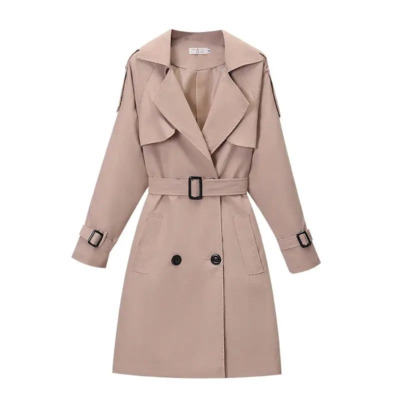 R&B | Eleganter Schicker Trenchcoat Traf Riem