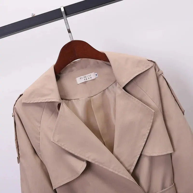 R&B | Eleganter Schicker Trenchcoat Traf Riem
