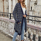 R&B | Bunter Warmer Strickjacke
