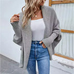 R&B | Einfarbige Elegante Strickjacke für Alltag