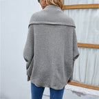 R&B | Einfarbige Elegante Strickjacke für Alltag