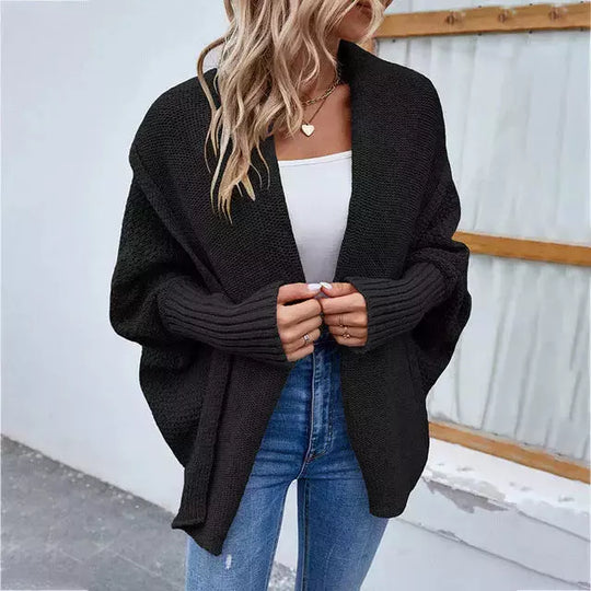 R&B | Einfarbige Elegante Strickjacke für Alltag