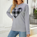 R&B | Herz Strickpullover