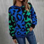 R&B | Leoparden Patchwork Pullover