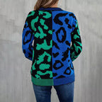 R&B | Leoparden Patchwork Pullover