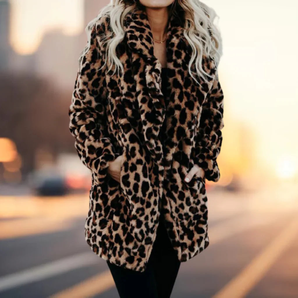R&B | Die Beste Kuschelige Eleganz Winter Plüsch Pelz Jacke