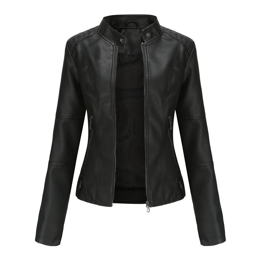 R&B | Slim Fit Bikerjacke Für Damen