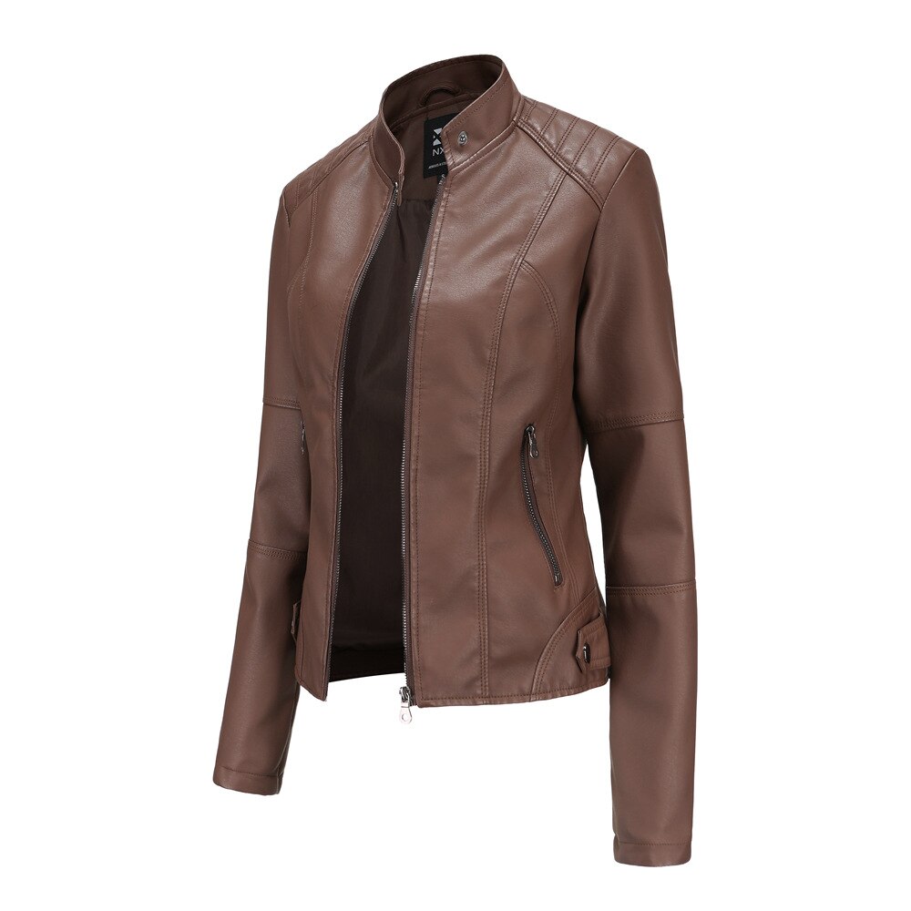 R&B | Slim Fit Bikerjacke Für Damen