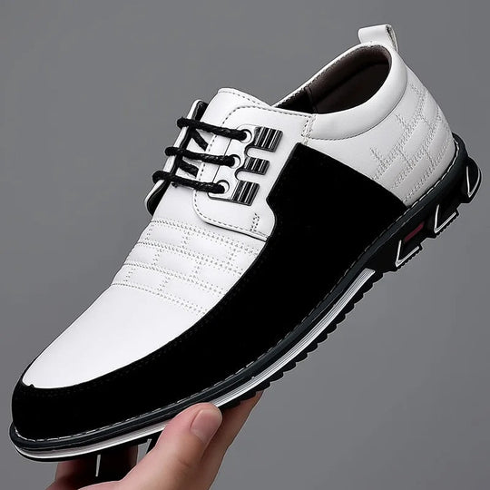 R&B | Pu Leder Rutschfest Oxford Schuhe Herrenschuhe