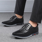 R&B | Pu Leder Rutschfest Oxford Schuhe Herrenschuhe