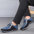 R&B | Pu Leder Rutschfest Oxford Schuhe Herrenschuhe