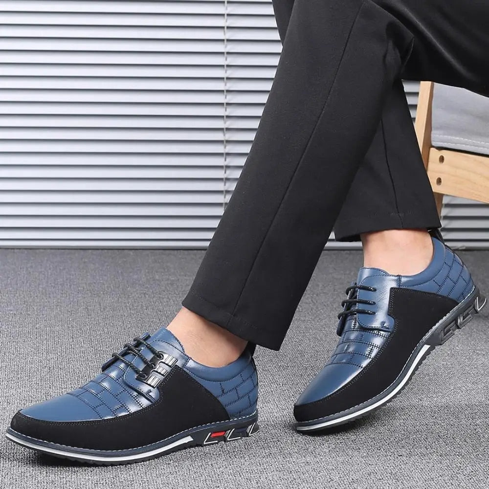 R&B | Pu Leder Rutschfest Oxford Schuhe Herrenschuhe