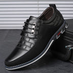 R&B | Pu Leder Rutschfest Oxford Schuhe Herrenschuhe