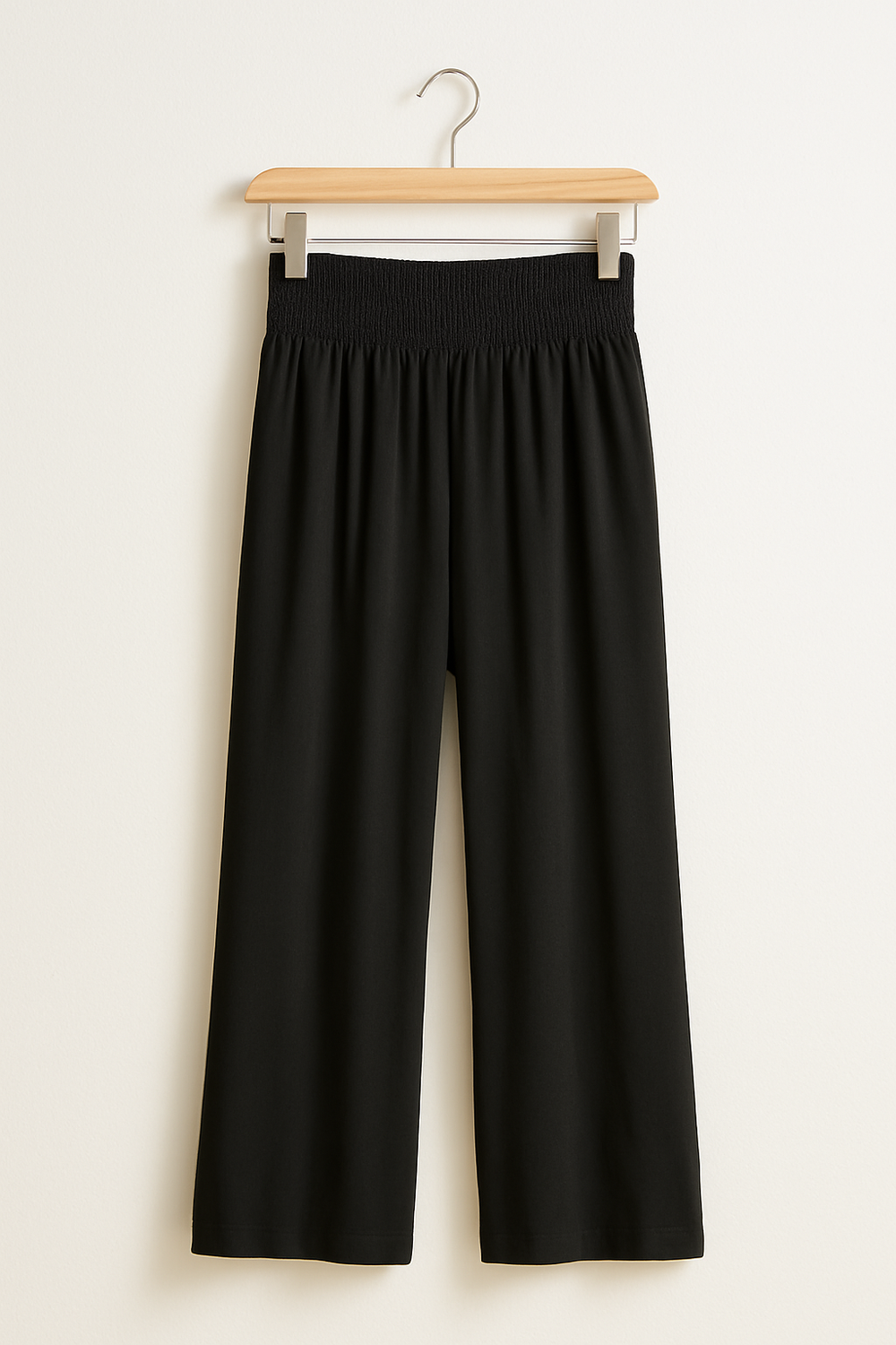 R&B | Sommerhose Damen mit Elastischem High-Waist-Bund