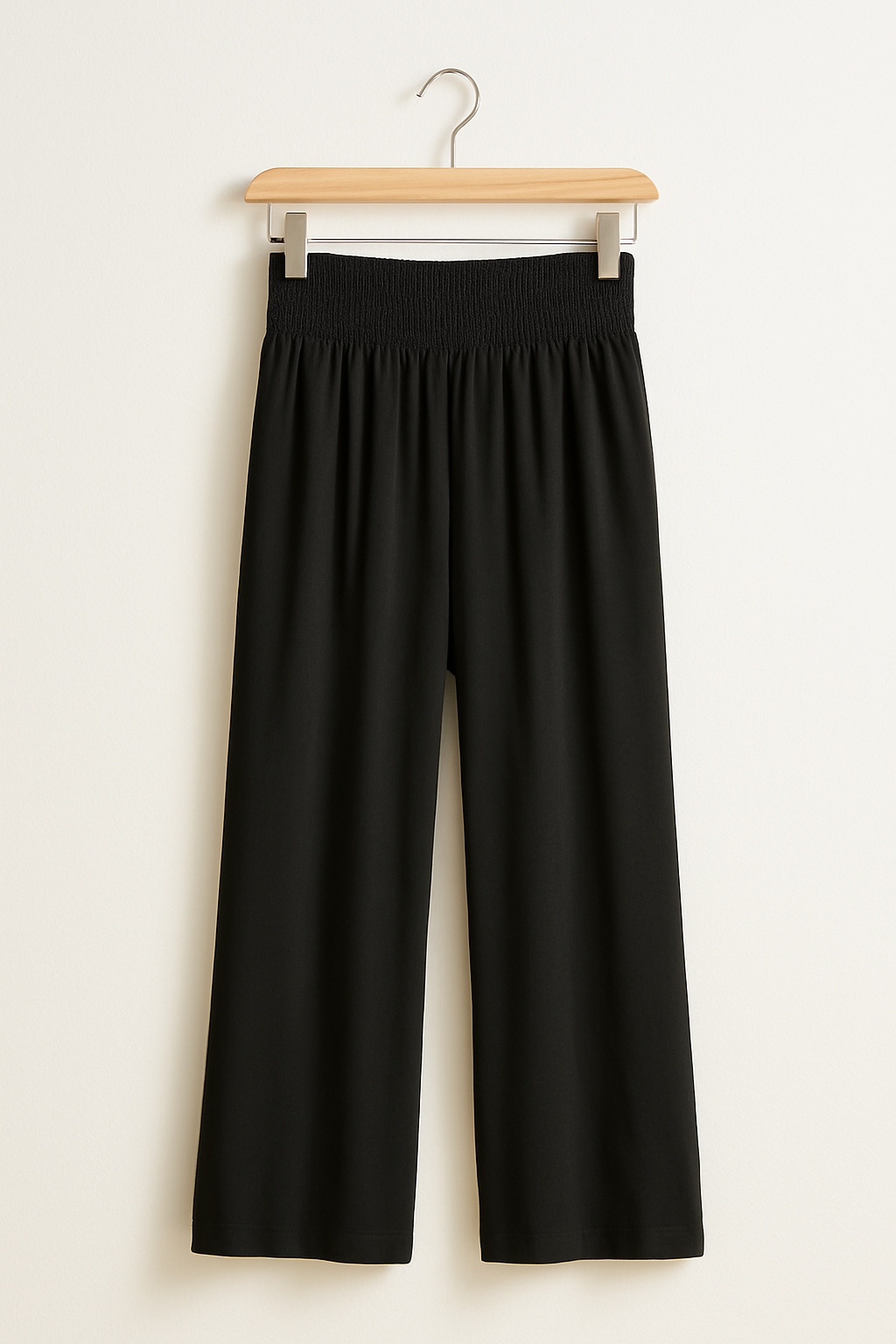 R&B | Sommerhose Damen mit Elastischem High-Waist-Bund