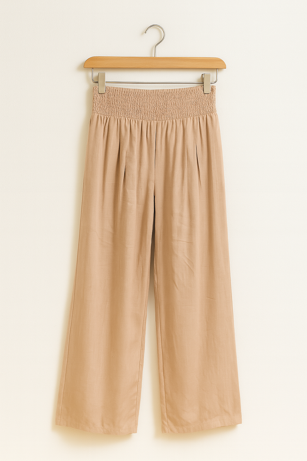R&B | Sommerhose Damen mit Elastischem High-Waist-Bund