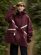 R&B | Wasserdichte Jacke Damen mit Kapuze