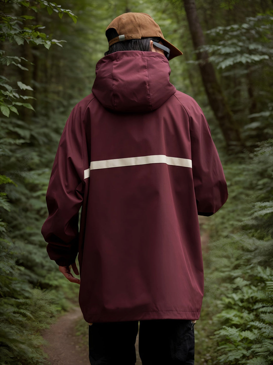 R&B | Wasserdichte Jacke Damen mit Kapuze