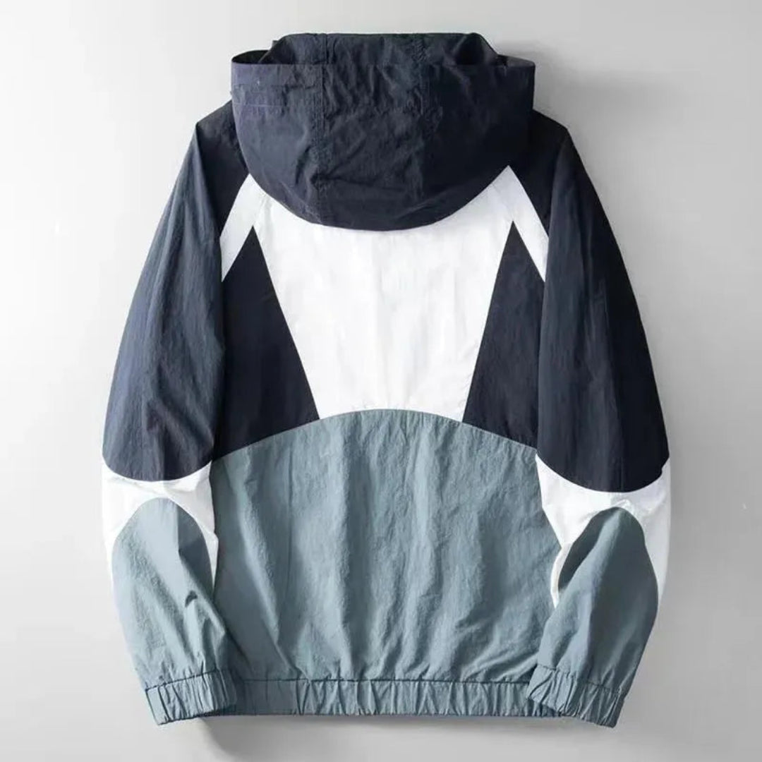 R&B | Windjacke für Männer mit Farbblockdesign