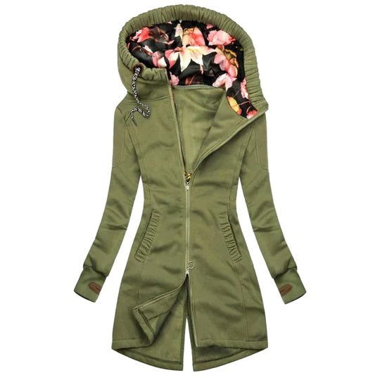 R&B | Übergangsjacke für Frauen mit Kapuze Ideal für Den Frühling