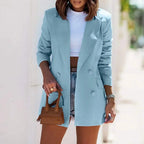 R&B | Blazer Elegant Doppelte Knopfleiste, Stramme Linien Perfekt für Den Alltag