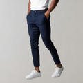 R&B | Chinos Slim Fit Schmaler Schnitt Leichte Baumwolle Vielseitiger Stil