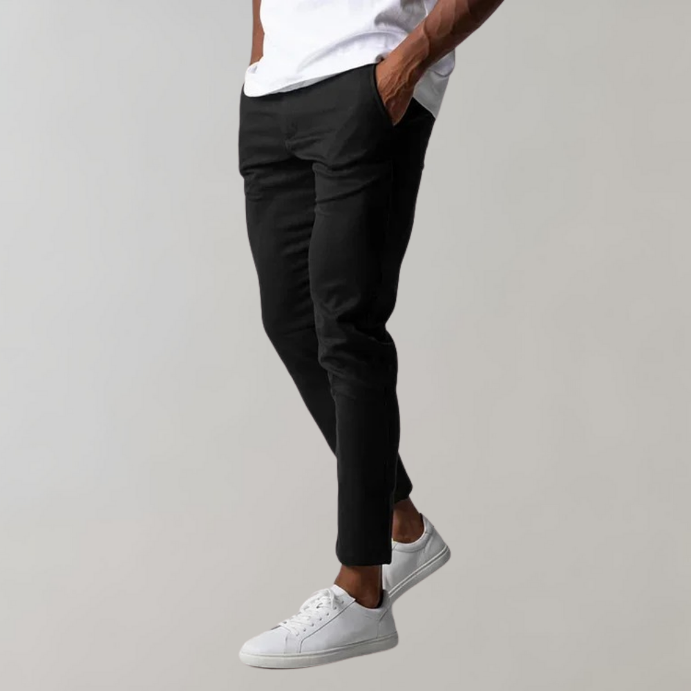 R&B | Chinos Slim Fit Schmaler Schnitt Leichte Baumwolle Vielseitiger Stil