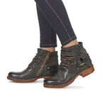 Damen Knöchel Schuhe Eleganter Stil Hochwertiges Synthetisches Material R&B