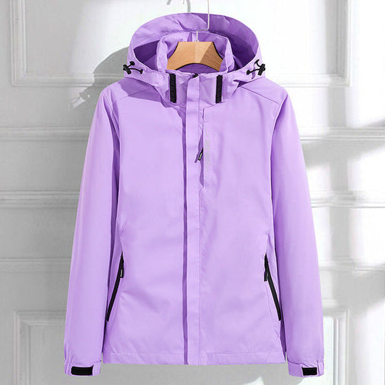 R&B | Damen Frühjahr Leicht Winddicht Regenjacke