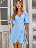 Elegante Hellblaues Kleid