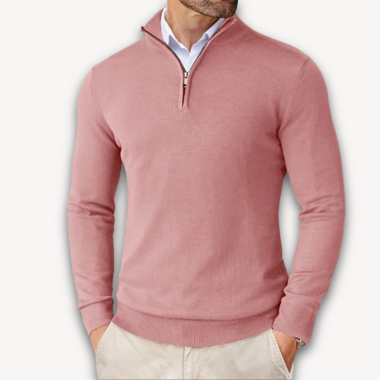 R&B | Pullover - Herren Viertelreißverschluss
