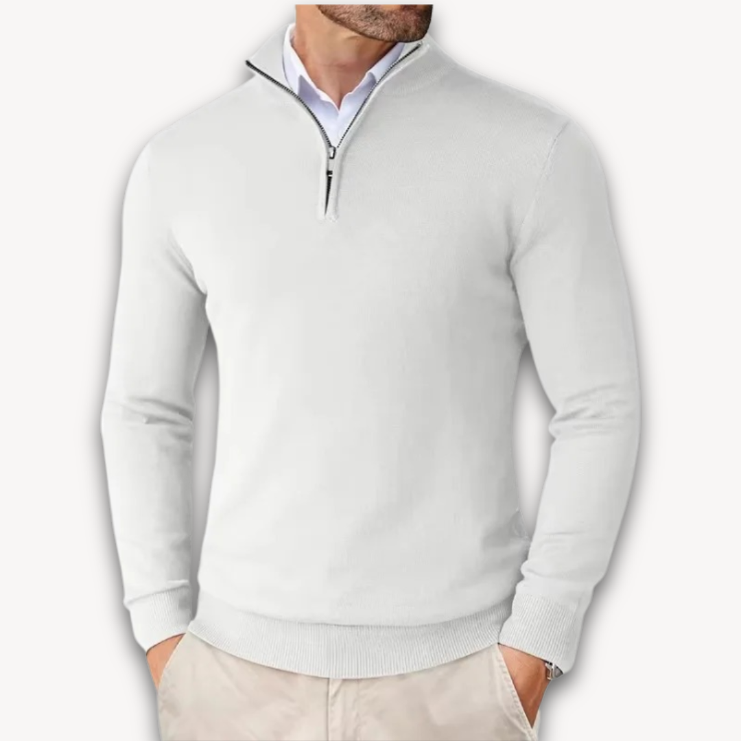 R&B | Pullover - Herren Viertelreißverschluss