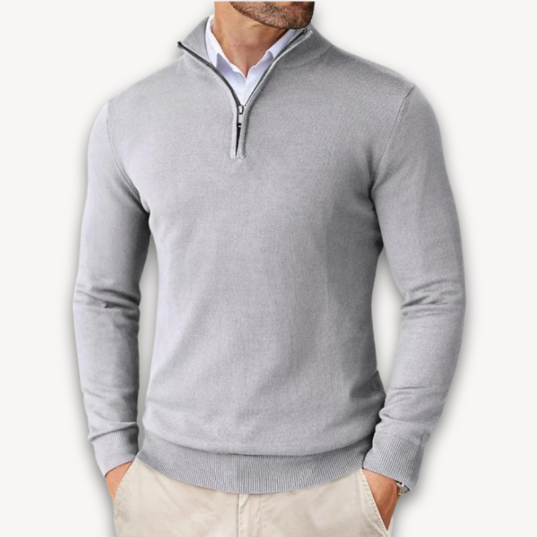 R&B | Pullover - Herren Viertelreißverschluss