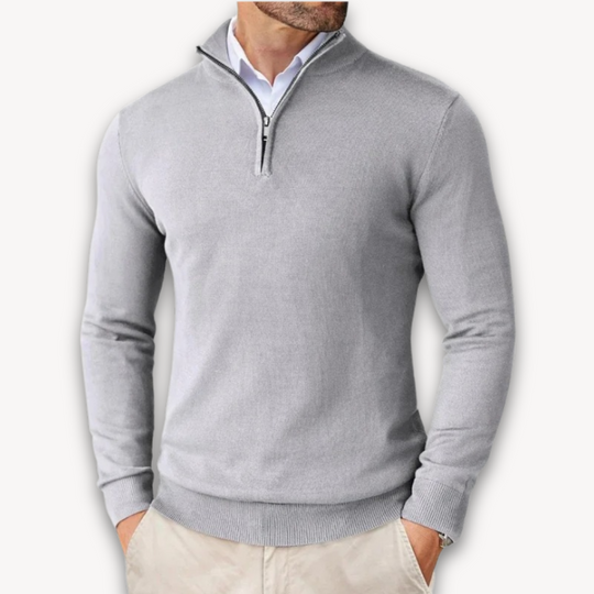 R&B | Pullover - Herren Viertelreißverschluss
