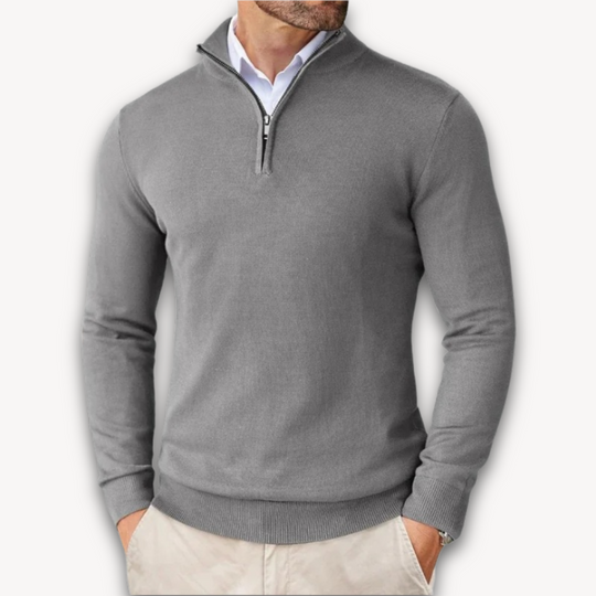 R&B | Pullover - Herren Viertelreißverschluss