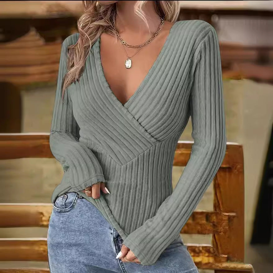 R&B - Gerippter Pullover