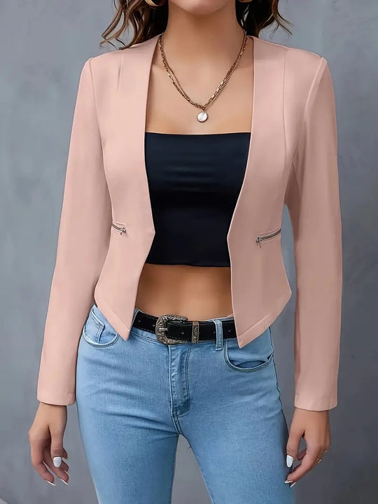 R&B | Blazer mit Reißverschlusstaschen