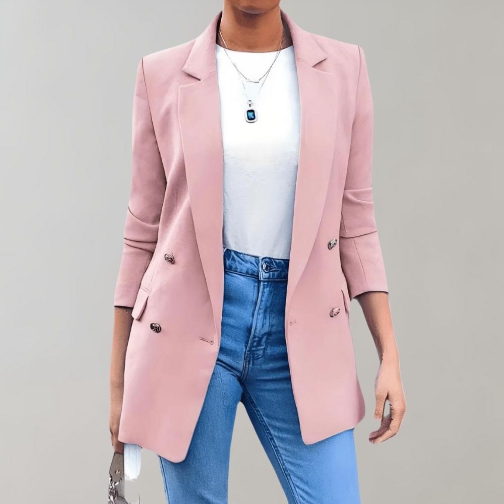 Revers-Blazer mit Temperament