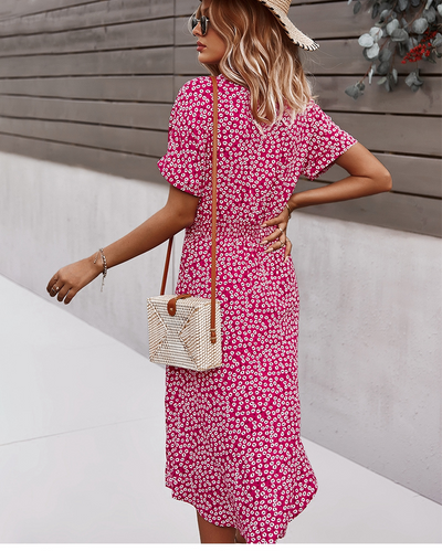 R&B | Sommerkleid Midi Das Geblümte Kleid Ist Ein Must-Have für Diesen Sommer