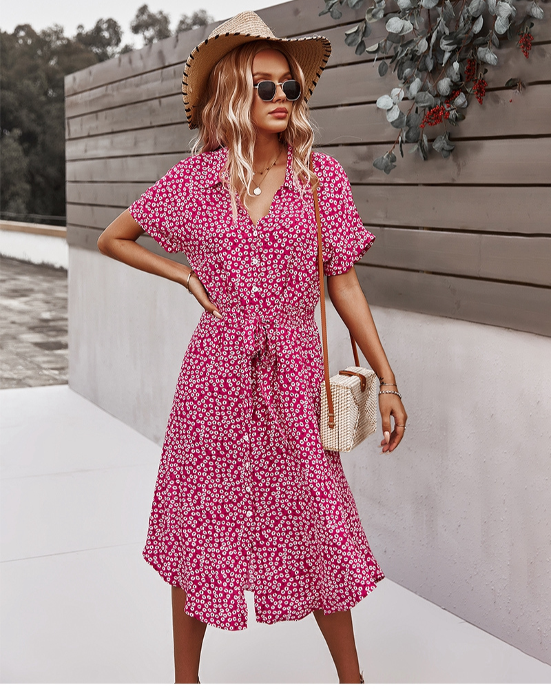R&B | Sommerkleid Midi Das Geblümte Kleid Ist Ein Must-Have für Diesen Sommer