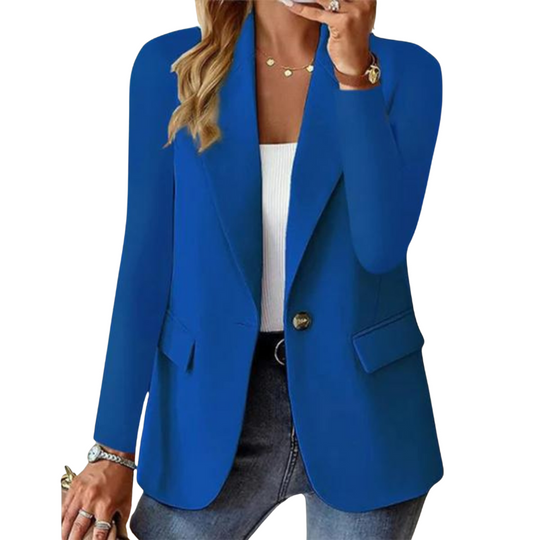 R&B | Eleganter Blazer mit Ein-Knopf-Verschluss und Taillierter Passform für Damen
