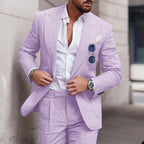R&B | Einfacher Business Blazer und Hose Satz für Herren