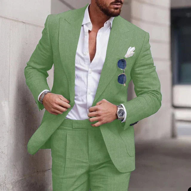 R&B | Einfacher Business Blazer und Hose Satz für Herren