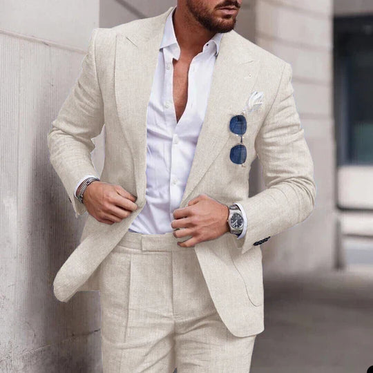 R&B | Einfacher Business Blazer und Hose Satz für Herren